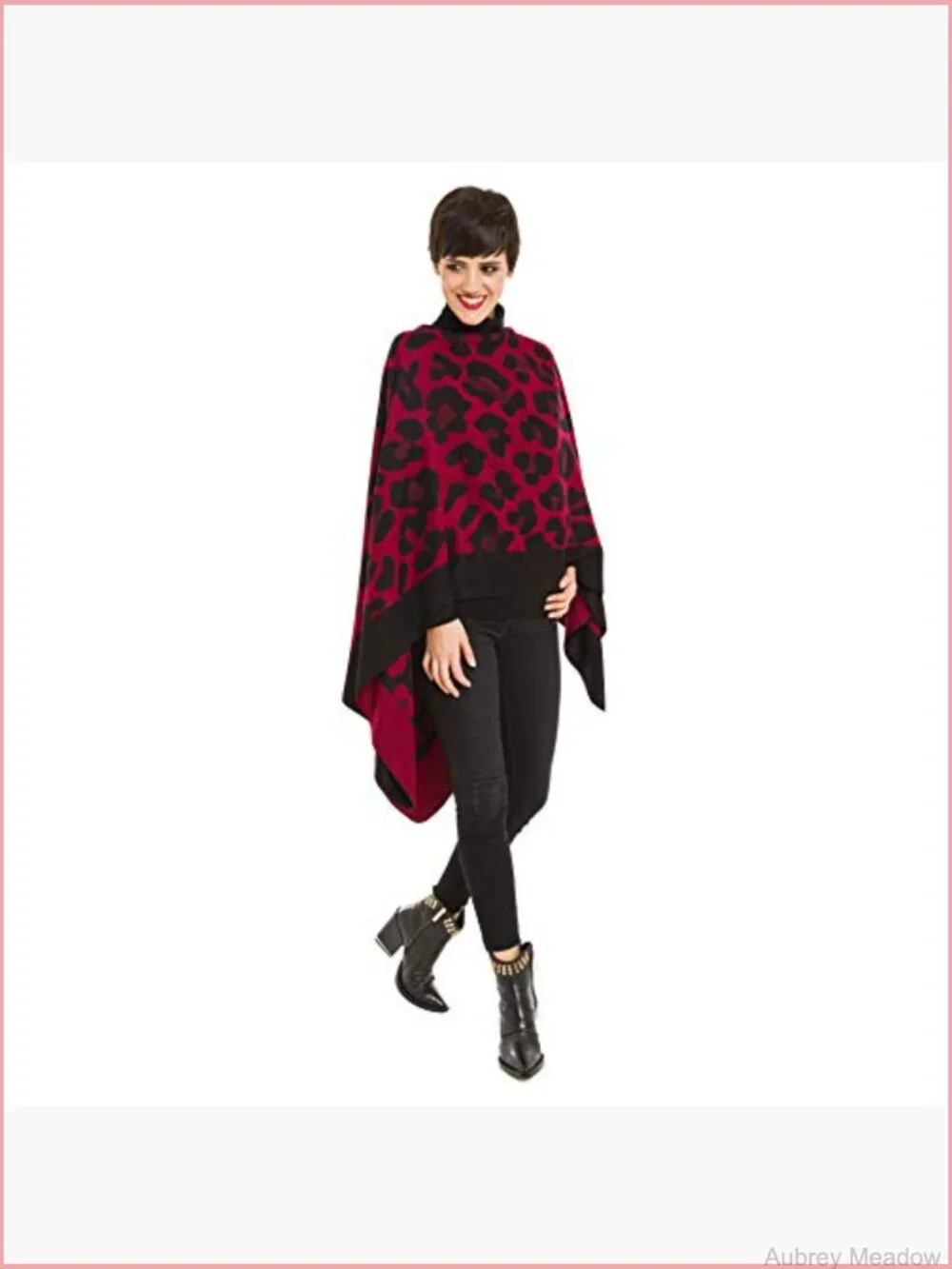 Open Front Poncho Shawl Wrap Cardigan Sweater Ruana Cape